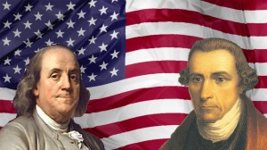 Flag - Benjamin Franklin - Patrick Henry